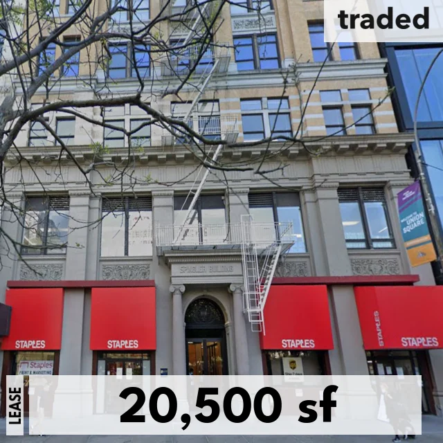 Peter Gross Of Avison Young Facilitates Office Lease At 5 Union Square W, New York