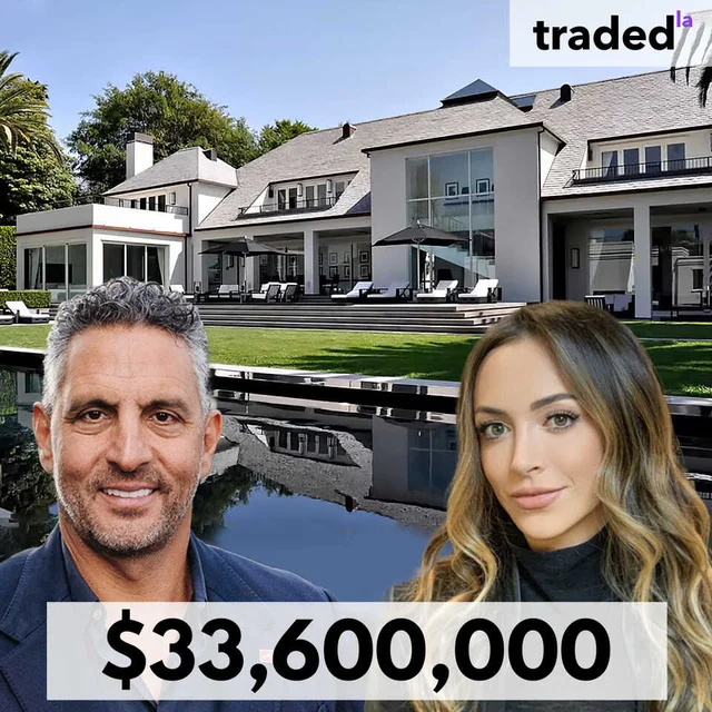 Alon Abady's 9,600-SF SFR In Beverly Hills Flats Sold For $33.6M, Represented By Mauricio Umansky & Farrah Brittany