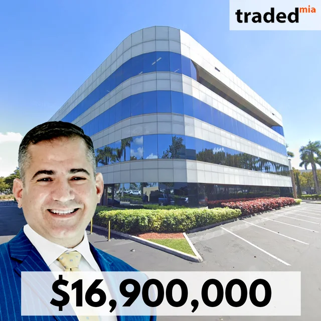 Blue Lagoon Investments, LLC Sells Miami Office For $16.9M Via Cary Cohen & Manny Chamizo - Blanca Commercial Real Estate