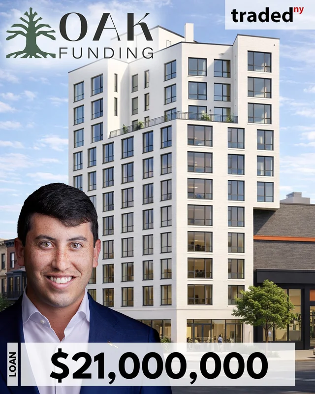 Jeremy Levart Of Oak Funding Provides $21 Million Construction Loan For Brooklyn Multifamily Asset