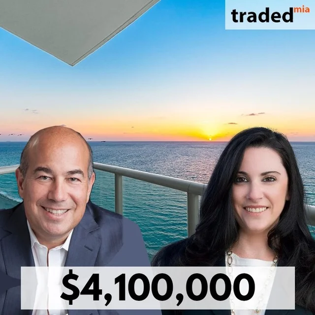 David & Melissa Epstein Sell Sunny Isles Beach Condo For $4.1M