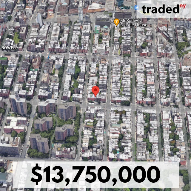 Lawrence Movtady's MOVCAP Acquires Mixed-Use Property In Manhattan For $13.75M, Brokers: Brandon Polakoff, Ryan McGuirl & Michele Roderick
