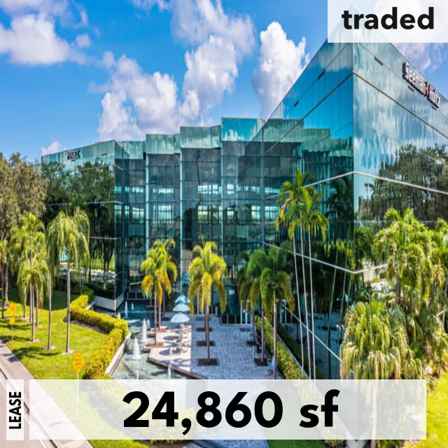 FCA Leases 24860 Square Feet At 301 Yamato Rd Boca Raton With Landlord's Rep Jonathan Davison