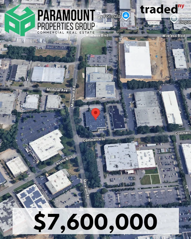 Abe & Morey Mayeri Acquire Industrial Asset At 10 Commerce Drive Hauppauge For $7.6M
