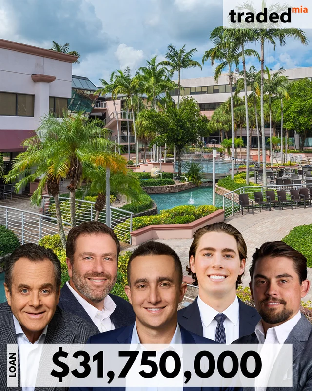 City National Bank Of Florida Provides $31.75 Million Acquisition Loan For Boca Raton Mixed-Use Property