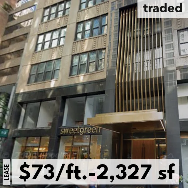 White Oak Equity Leases 2327 SF At 155 E 44th St New York With Marc Realty As Landlord