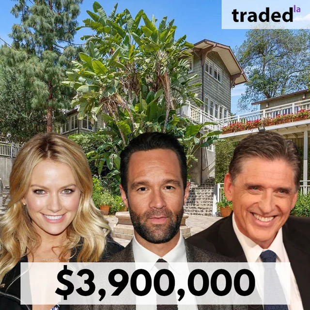 Chris Diamantopoulos & Becki Newton Acquire SFR In Bronson Canyon For $3.9M