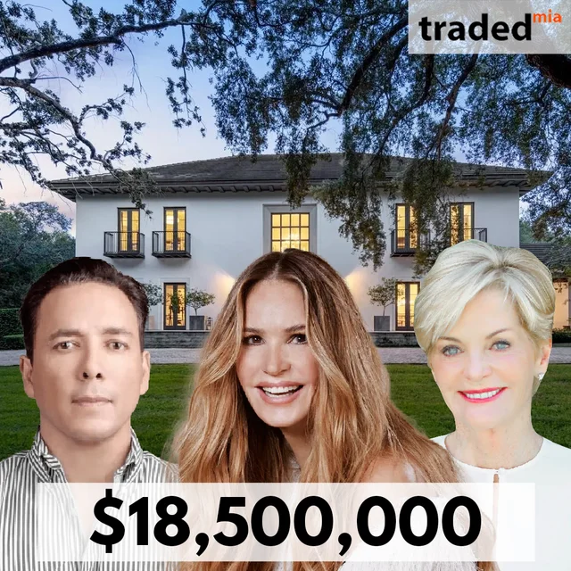 Elle Macpherson Sells Coral Gables Mansion For $18.5 Million With Brokers Pablo Alfaro And Judith Zeder