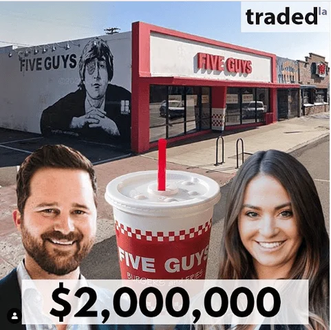 Pacific Beach Retail Property Sold For $2M To Tanye Blane; @FiveGuys To Remain Tenant