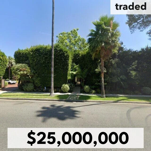 JAGUAR MINE LLC Sells Single Family Residence In Beverly Hills For $25 Million