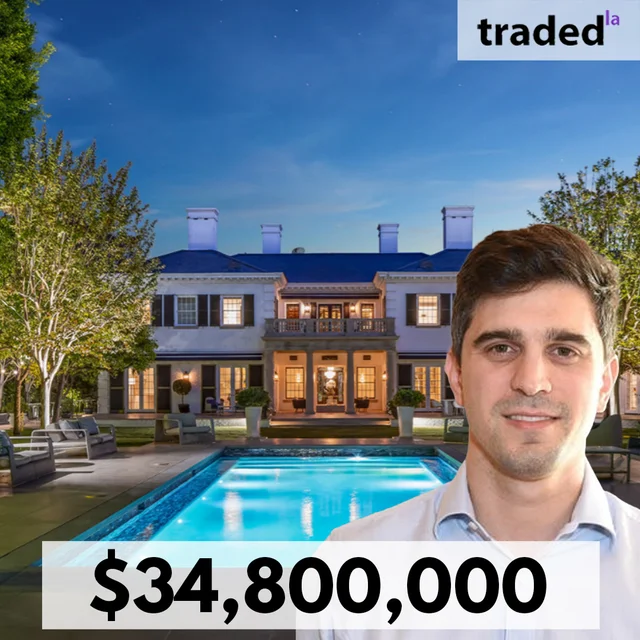 Afterpay's Nick Molnar Acquires Bel Air Single Family Home From Sam Nazarian For $34.8M