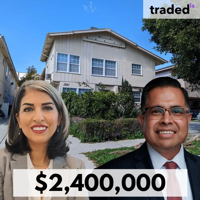 Shokoh Nasab & Vineendra Jain Facilitate $2.4M Sale Of LA Multifamily