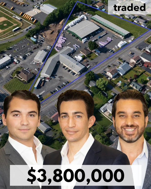 Tom Mammolito, Daniel Glaser & Sam Schneider Of Imperium Capital Acquire Industrial Property In Levittown For $3.8M