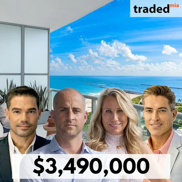 Douglas Elliman Acquires Condo At 50 S Pointe Dr, Miami Beach For $3.49M