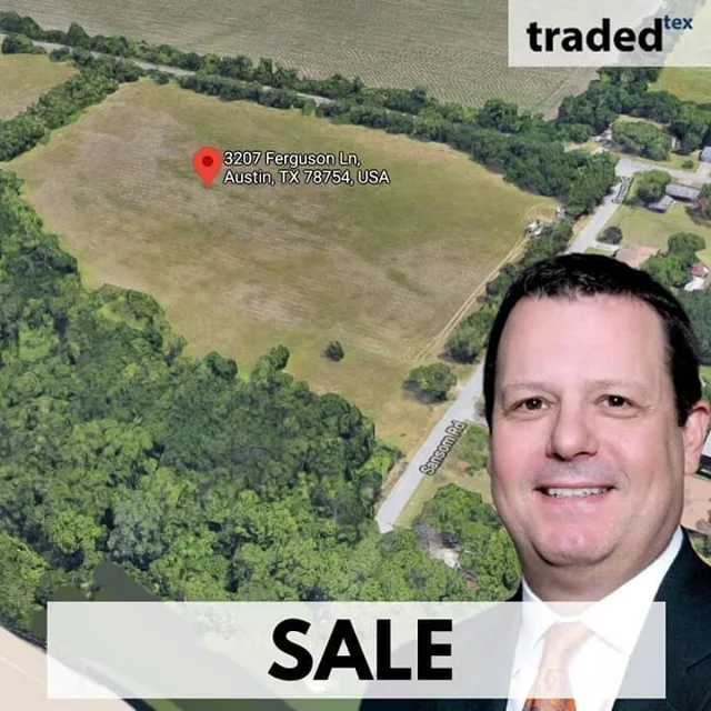 NAI Partners' Todd Mahler Brokers Land Sale In Austin For 13 Acres On Ferguson Lane