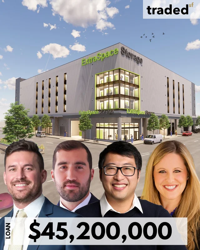 DeCA Companies Secures $45.2 Million Construction Loan For Extra Space McKinnon Avenue In San Francisco