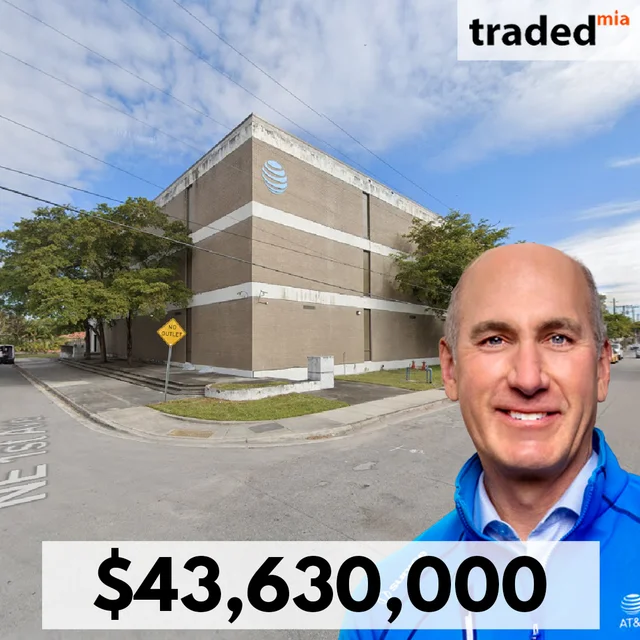 Reign Capital Acquires Eight Office Properties In Miami-Dade From AT&T For $43.63M