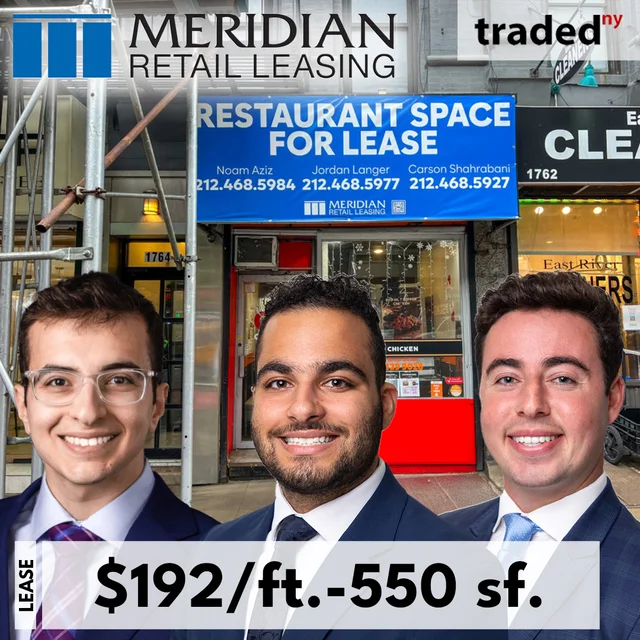 Chirping Chicken Leases Retail Space At 1764 1st Avenue Upper East Side For $192/ft