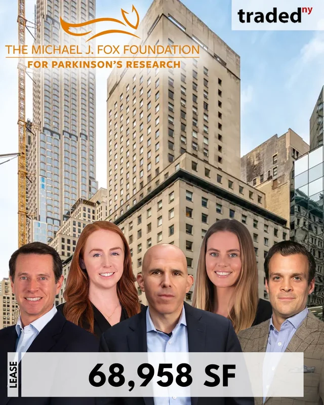 The Michael J. Fox Foundation Leases 68,958 Square Feet At 530 Fifth Avenue From Scott Rechler