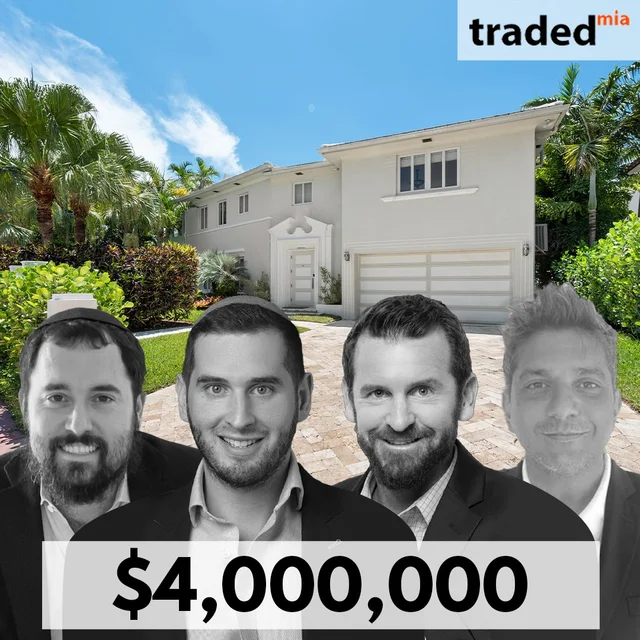 ONE Sotheby's International Realty Represents Buyer And Seller In $4M Miami Beach SFR Sale