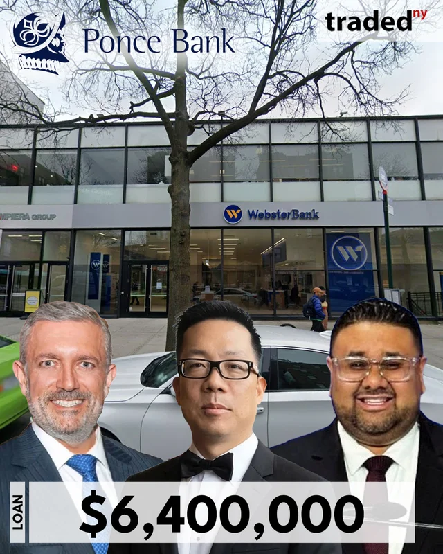 Ponce Bank Refinances Office Building For Alex Lau In Woodside For $6.4M