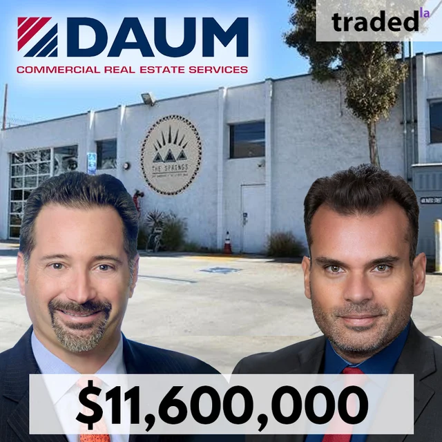 DAUM Commercial Real Estate Services Brokers $11.6M Sale Of Mixed-use Property In Downtown Los Angeles