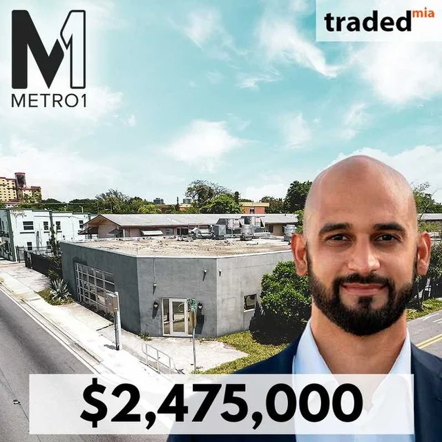 David Whyko Sells Industrial Property In Miami For $2.47M With Buyer's Rep Robert Eckstein
