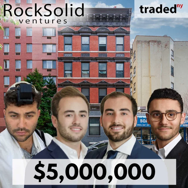 RockSolid Ventures Acquires Multifamily Property In East Harlem For $5M