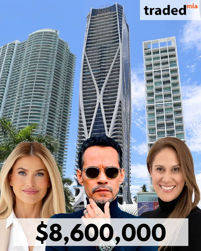 Marc Anthony Sells One Thousand Museum Condo In Miami For $8.6M With Broker Representation