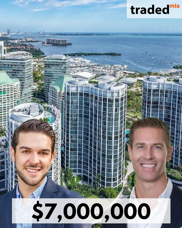 Michael Sivo Sells Miami Condo For $7 Million Represented By David Siddons And Renier Casanova