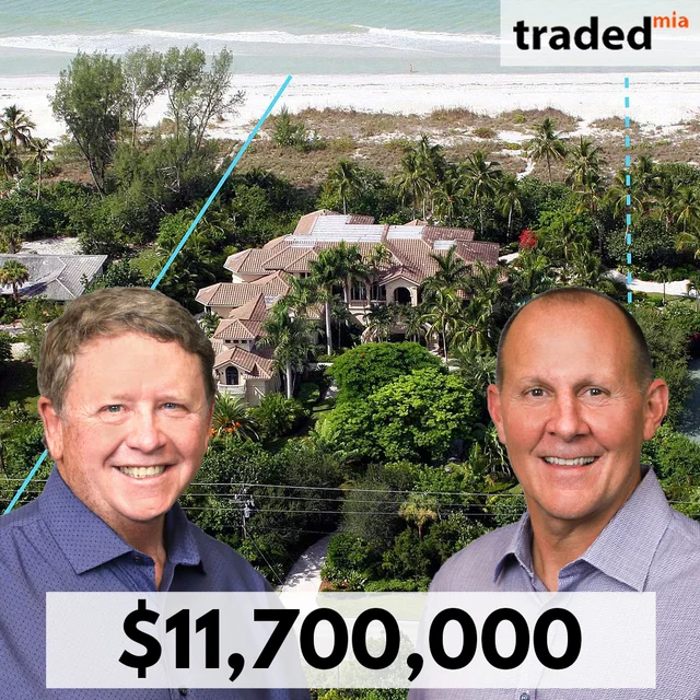 Kim & Brian Rist Acquire Sanibel Single Family Property For $11.7M From Manny Fernandez