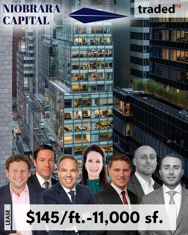 Niobrara Capital Leases 11,000 Square Feet At 545 Madison Avenue For $145/ft