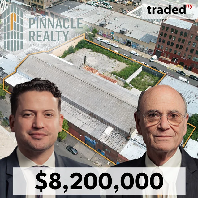 Anthony Reyes Of Savion Energy Sells Industrial Asset At 450 Timpson Place In Bronx For $8.2M