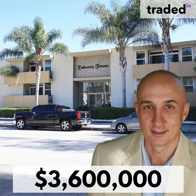Jeff Harris Acquires 13-Unit Multifamily In North Hollywood For $3.6M