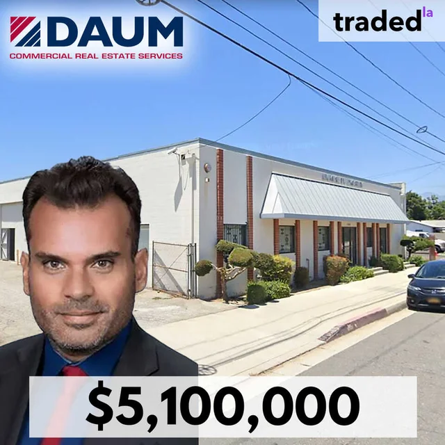 Daum Commercial Real Estate Services Sells Industrial Property In South El Monte For $5.1M