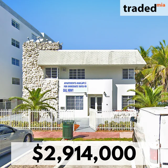 Rubin Margules & Adam Margules Acquire Multifamily Property In Miami Beach For $2.9M