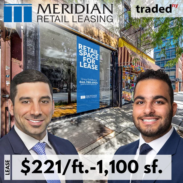 Meridian Capital Group Represents Sweet Cakes In Lease Deal At 215 First Avenue, East Village, Manhattan
