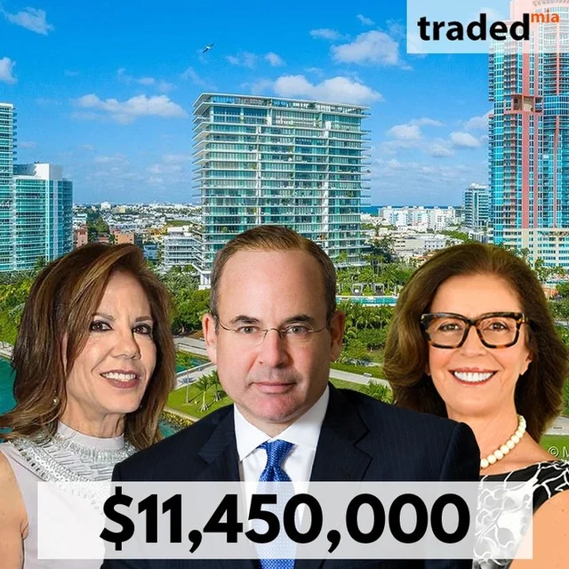Ronald Dickerman & Wendy Wilshin Acquire Miami Beach Condo For $11.45M