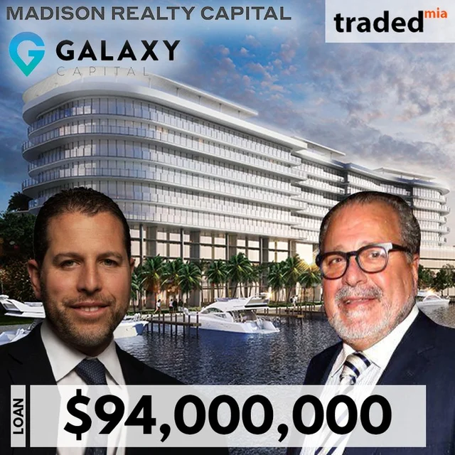 Madison Realty Capital Provides $94M Construction Loan For Mixed-Use Property In Pompano Beach