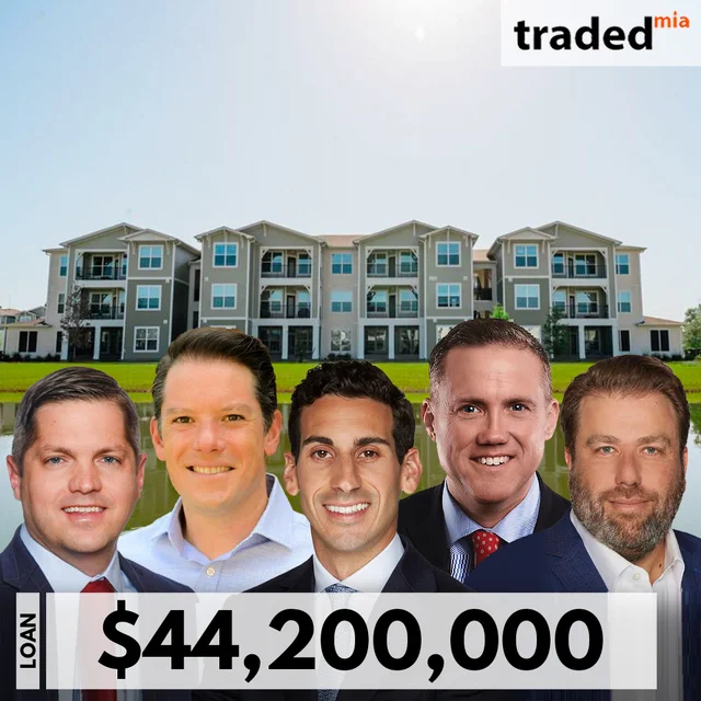 Scott Waynebern, Eric Draeger & Michael Squires Of MF1 Provide $44.2M Refinance Loan For Multifamily Asset In Ocala