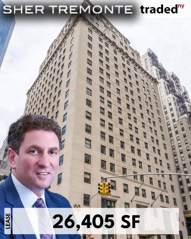 Sher Tremonte Signs 10-Year Lease Renewal For 26405 Sq Ft At 90 Broad Street Manhattan