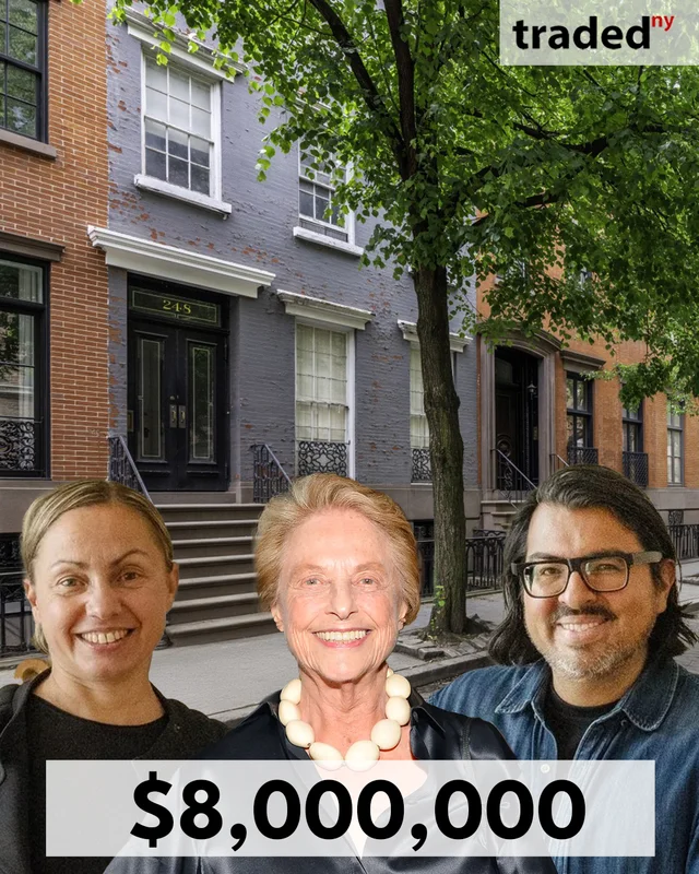 Nicole Eckstrom & Carlos Saavedra Acquire Manhattan Townhouse From Marc Falcone For $8 Million