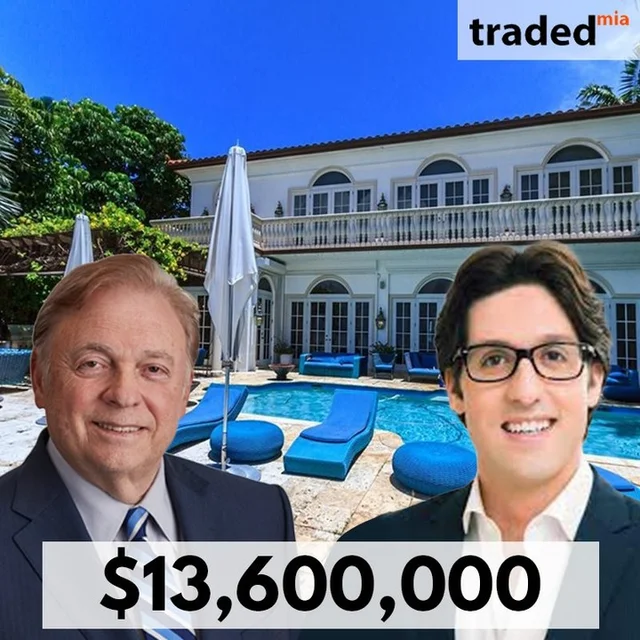 N Bay Rd Developments LLC Acquires Single Family Asset In Miami Beach For $13,600,000