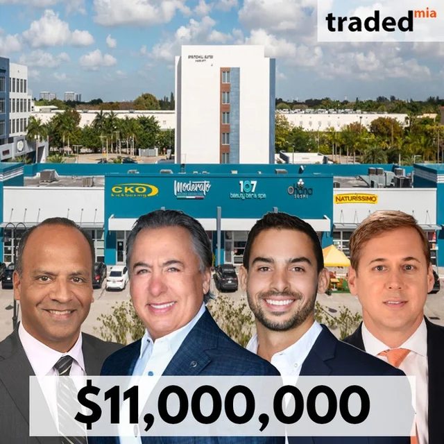 Benito Irastorza & JP Irastorza Sell Retail Property In Doral For $11M