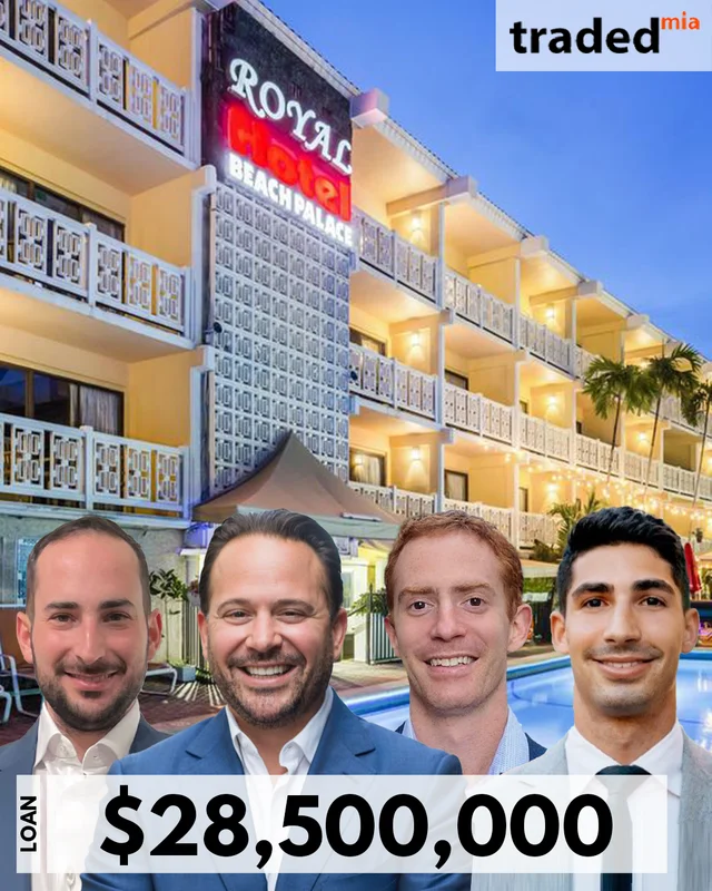 Adam Glick, Josh Greene & Billy Haber Of Maxim Capital Group Provide $28.5M Refinance For Garden Hotel In Fort Lauderdale