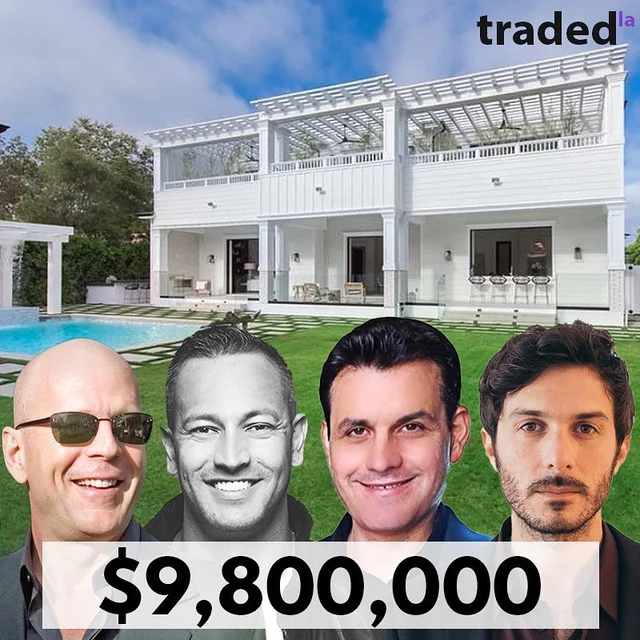 Bruce Willis Acquires Brentwood SFR For $9.8M With Santiago Arana, Kurt Rappaport, And Drew Meyers - Westside Estate Agency