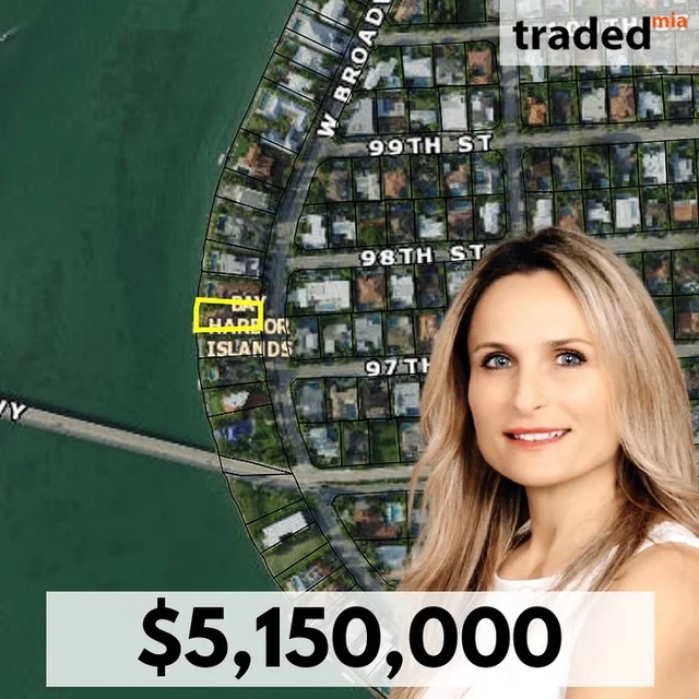 Shaul & Danielle Dina Acquire Bay Harbor Single Family Home For $5.15M