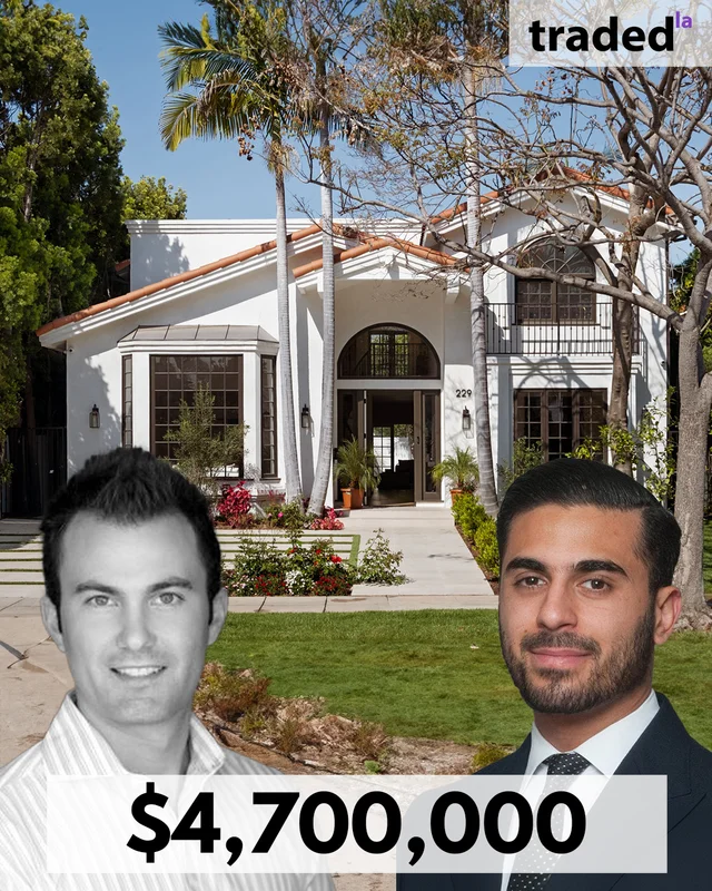 Mansour Danesh Acquires Single Family Home From Michael Baradarian In Beverly Hills For $4.7M